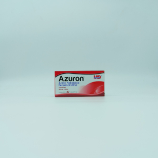 Azuron 500/50 mg con 20 tabletas  