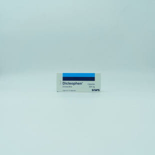 Dicleophen 500 mg con 12 cápsulas  