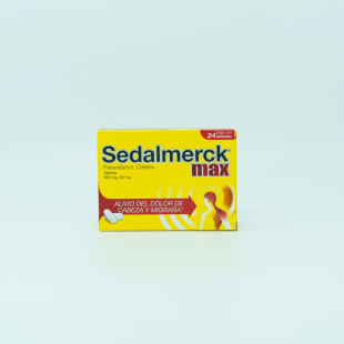 Sedalmerck Max 650/65 mg con 24 tabletas  