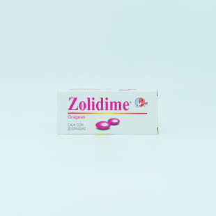 Zolidime 200/0.5/100/200 mg con 20 grageas  