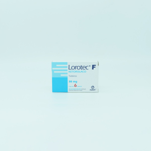 Lorotec f 30 mg con 6 tabletas sublingual  