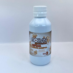 Solvin espuma frasco con 120 ml. 8 g/100 ml