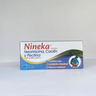 Nineka 129/280/30 mg con 20 tabletas