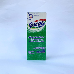 Sal de uvas picot 2.4850/0.2165/1.9485 g con 50 sobres