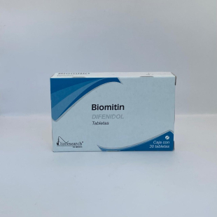 Biomitin 25 mg. Con 30 tabletas