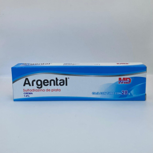 Argental crema 1G/100 g tubo con 28 g