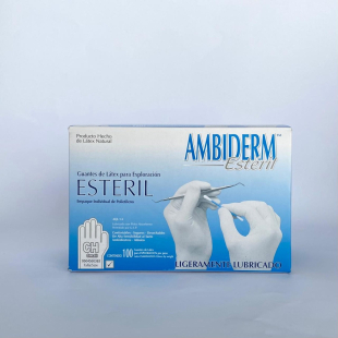 Guantes de Látex para exploración/examen Estéril  (CHICO)