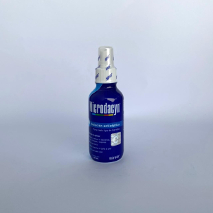 Microdacyn sol. Antiséptica frasco. Atomizador 120 ml. 55 ppm.