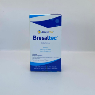 Bresaltec 100 mcg aerosol inhalador con 200 dosis