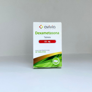 Dexametasona 0.5 mg con 30 tabletas